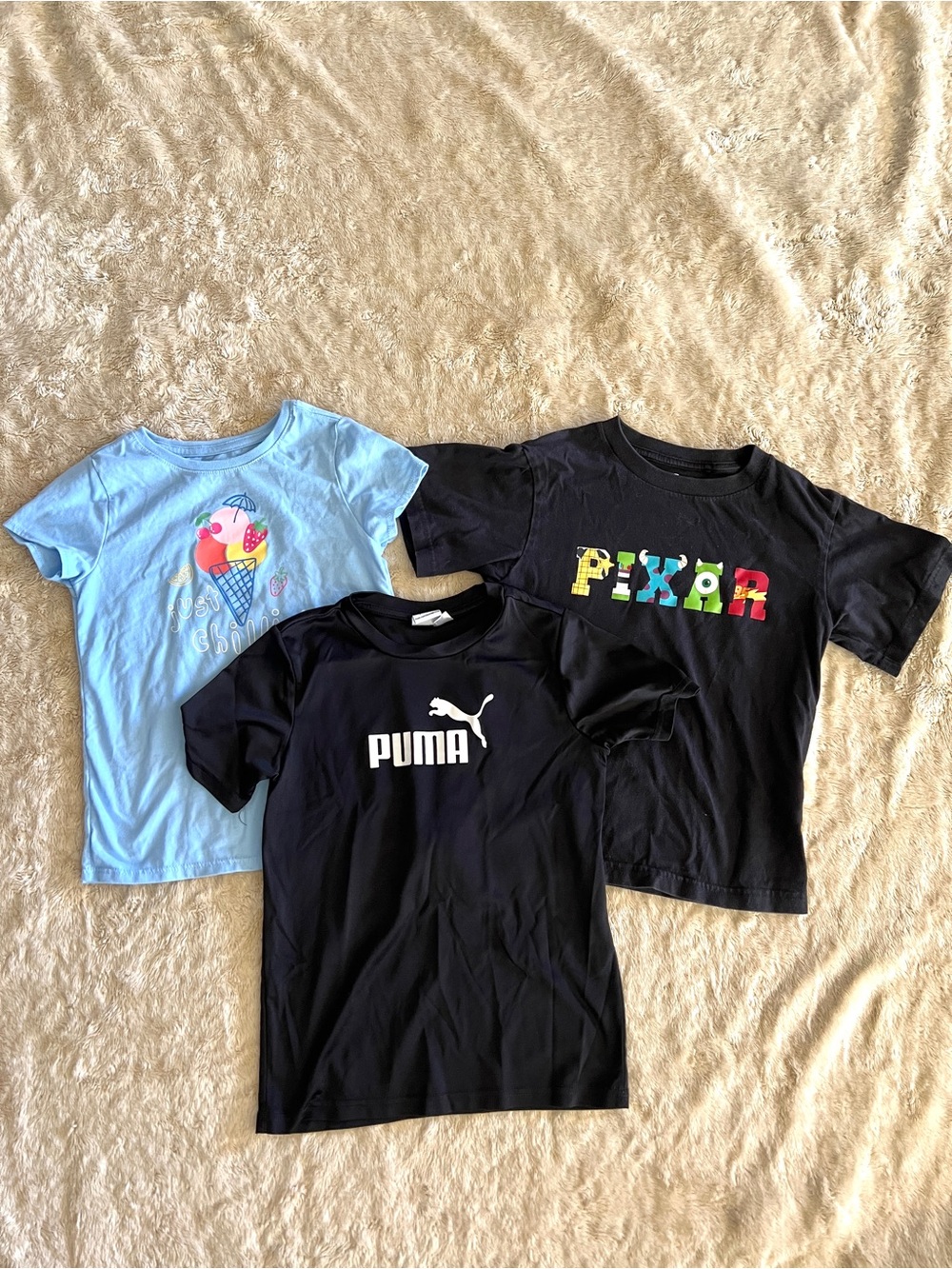 Lot of Girl's T-Shirts (3 Count) Size 6
